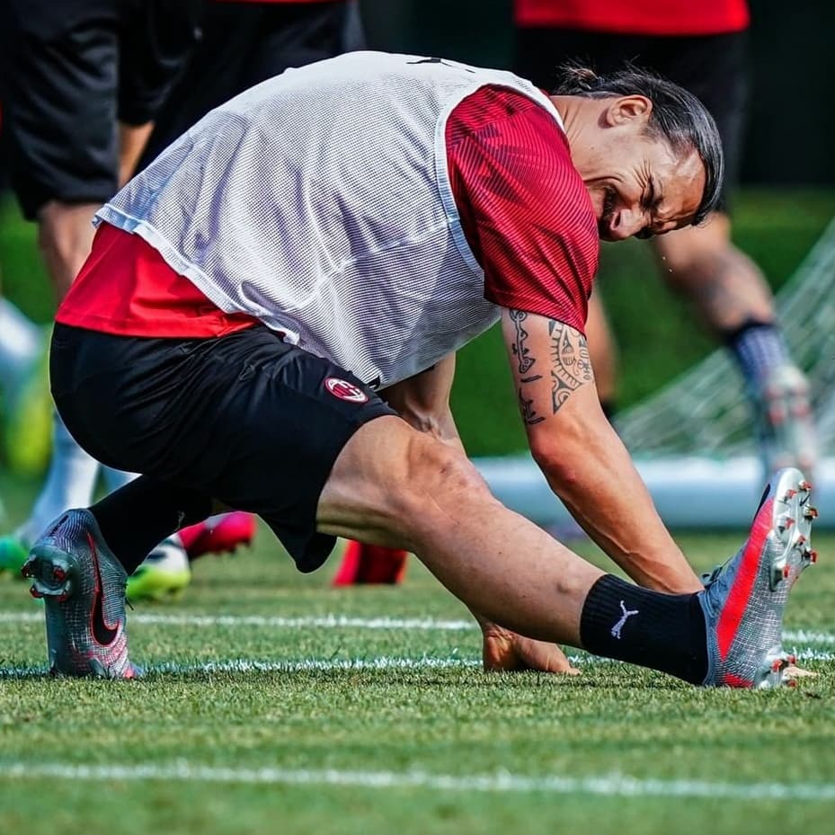 No Puma Contract God Ibrahimovic Returns To Training With Nike